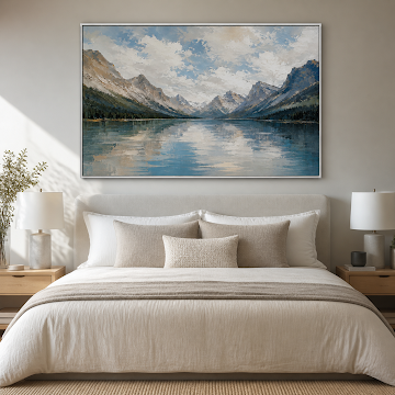 Serene Alpine Lake