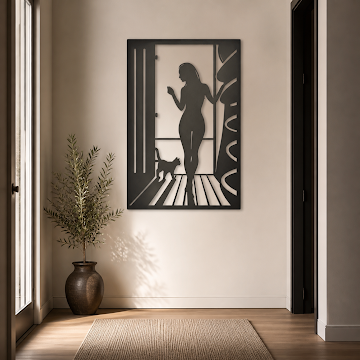 Midnight Doorway, Black