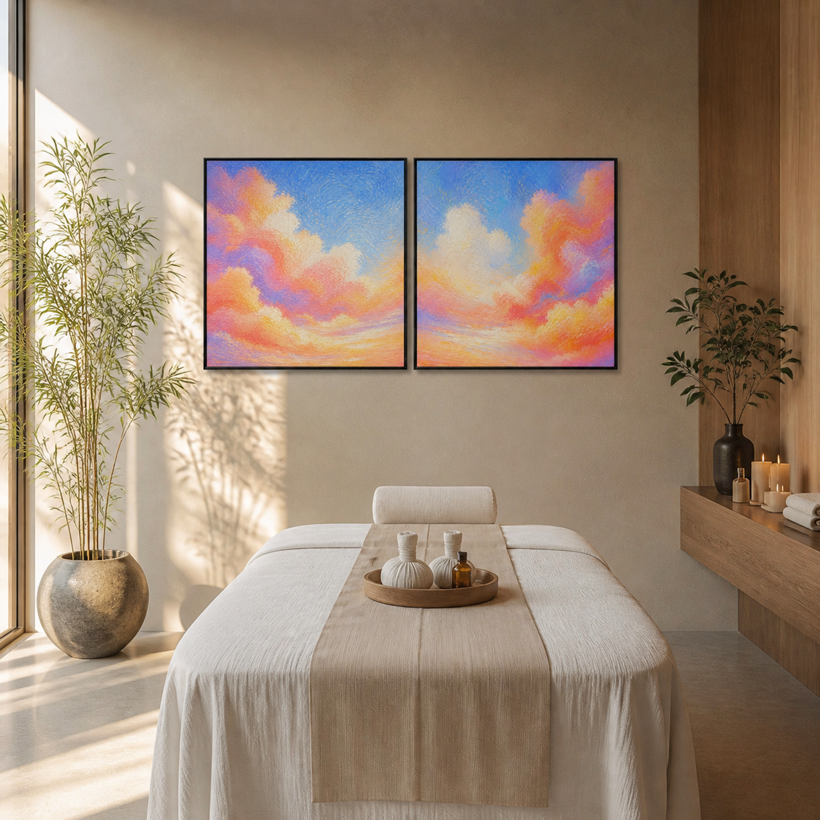 Pastel Sunset Clouds