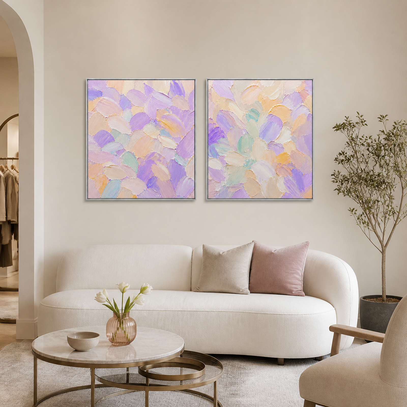 Pastel Petal Harmony