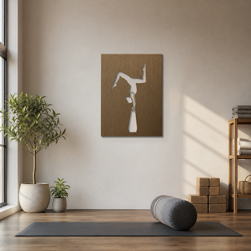 Minimalist Gymnast Balance, Bronze