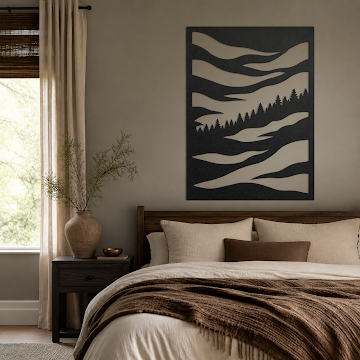 Midnight Forest Layers, Black