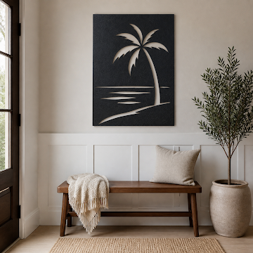 Monochrome Palm Coast, Black