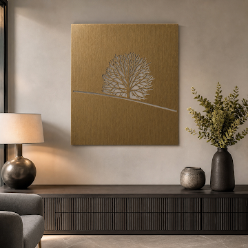 Golden Solitary Tree, Bronze