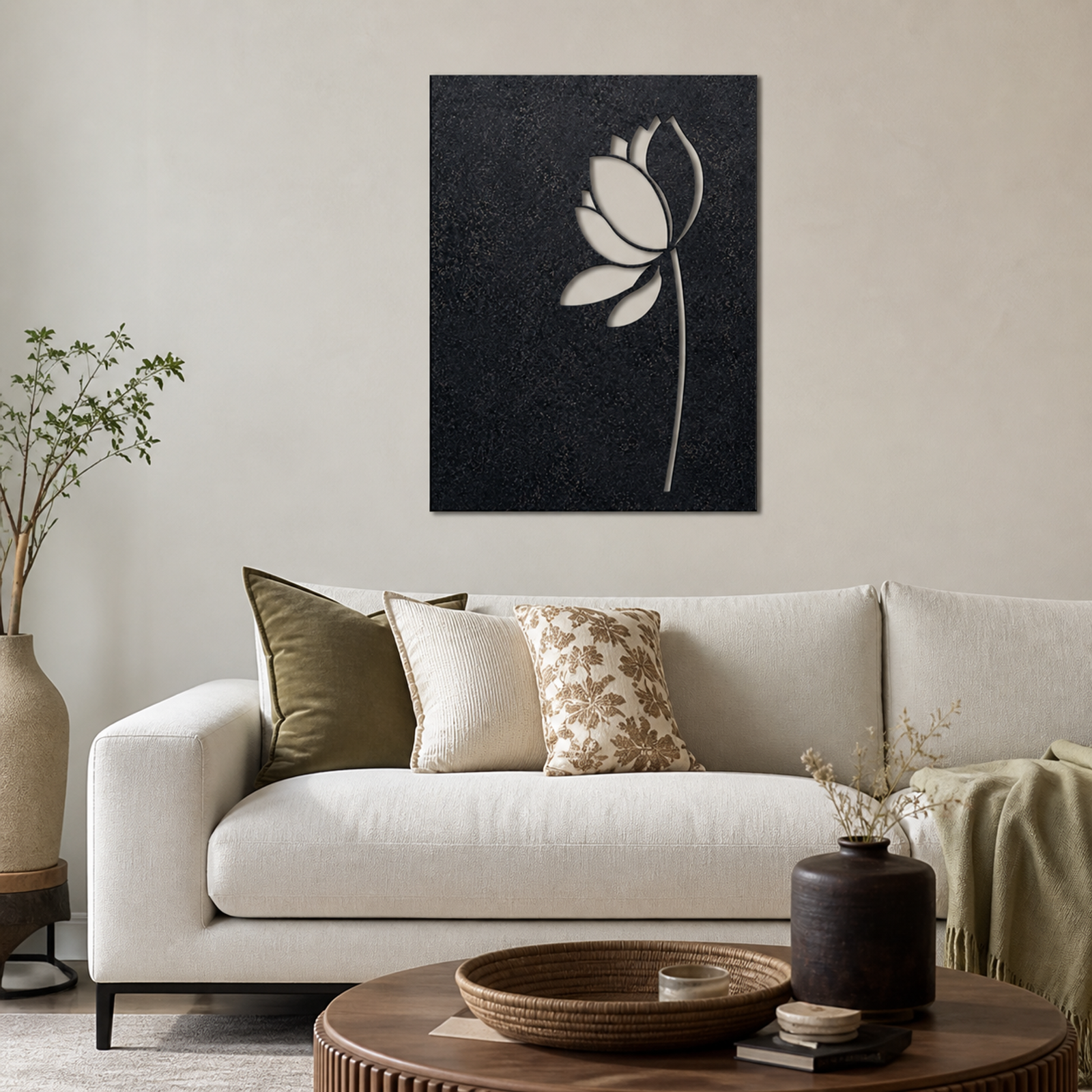 White Lotus Serenity, Black 
