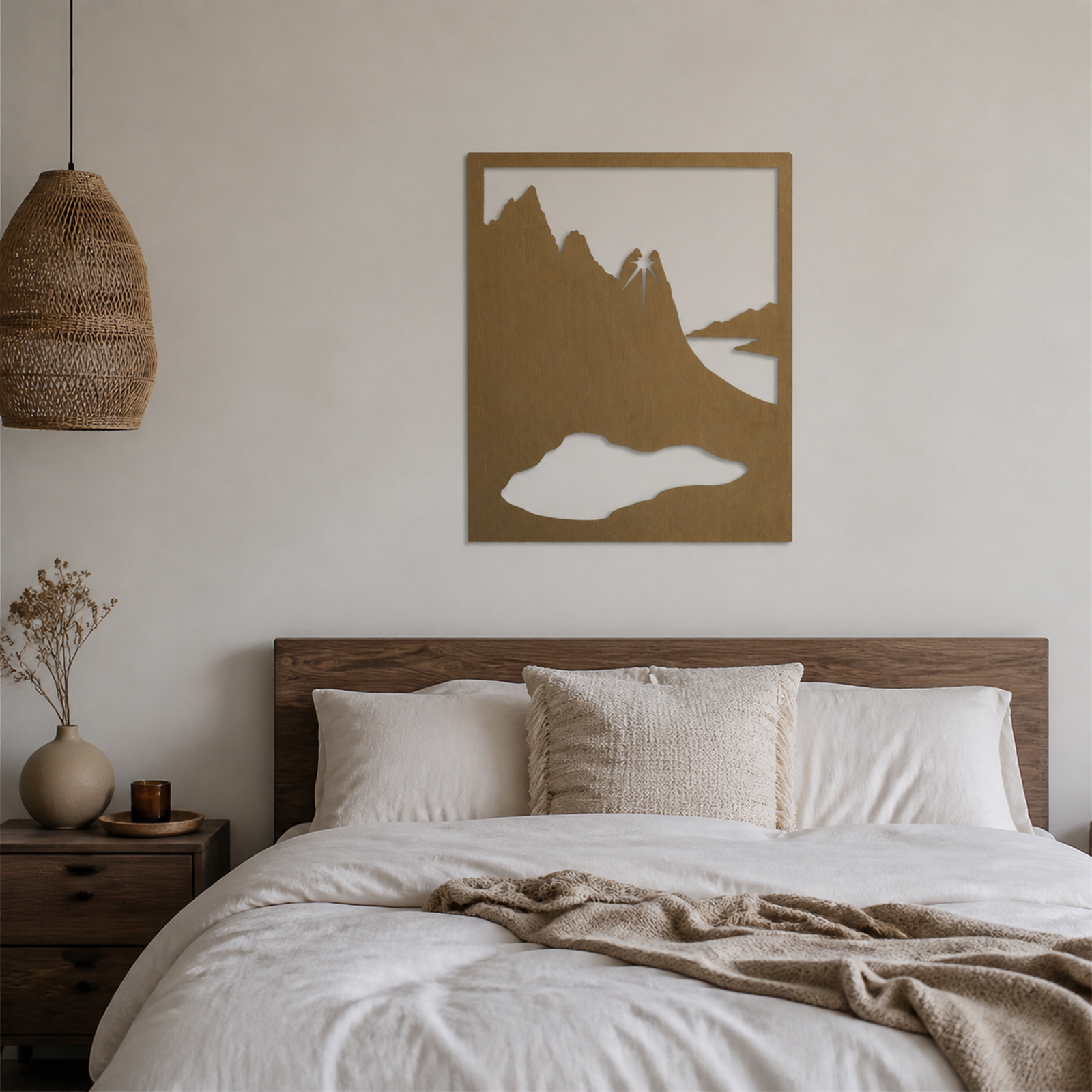 Gilded Textured Calm, Bronze