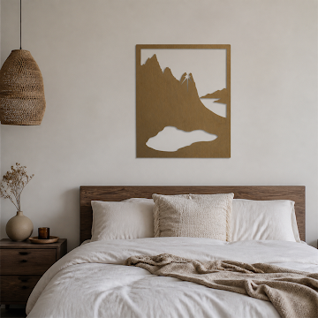 Gilded Textured Calm, Bronze 