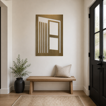 Golden Architectural Geometry, Bronze 