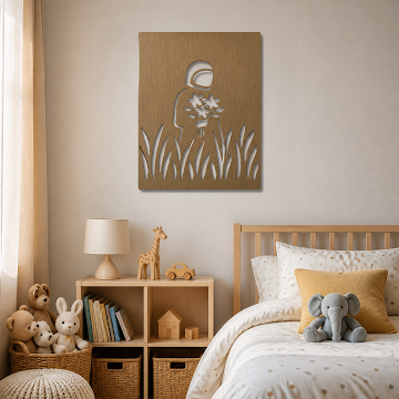 Astronaut Meadow Bouquet, Bronze 