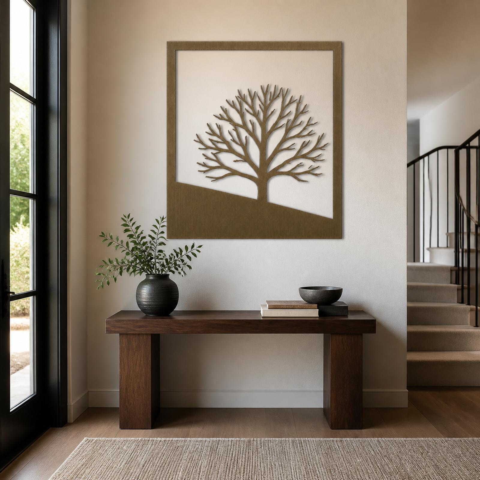 Trees On The Slope, Bronze