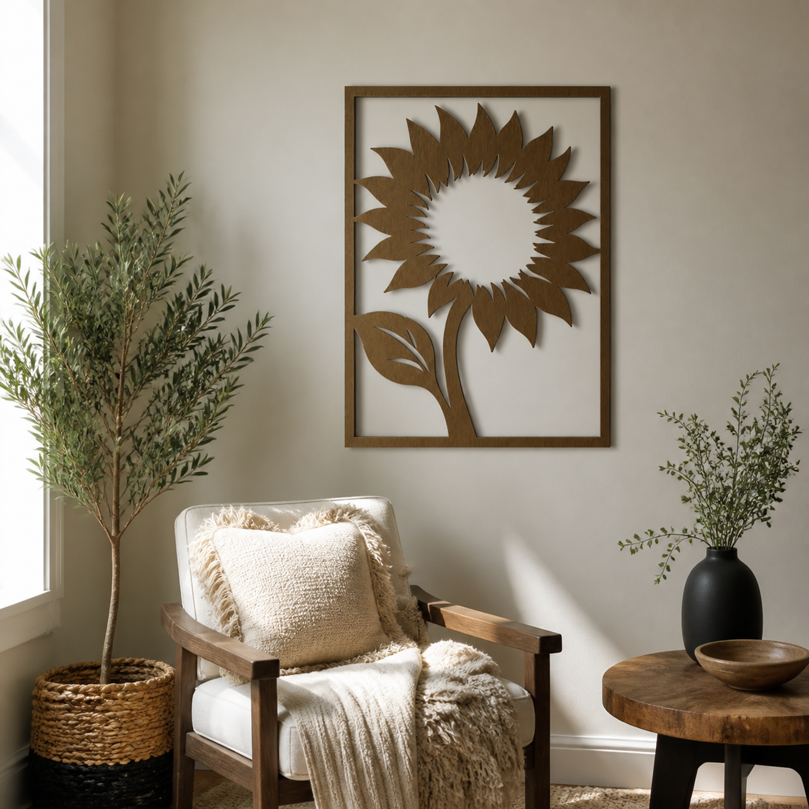 Rustic Sunflower, Bronze