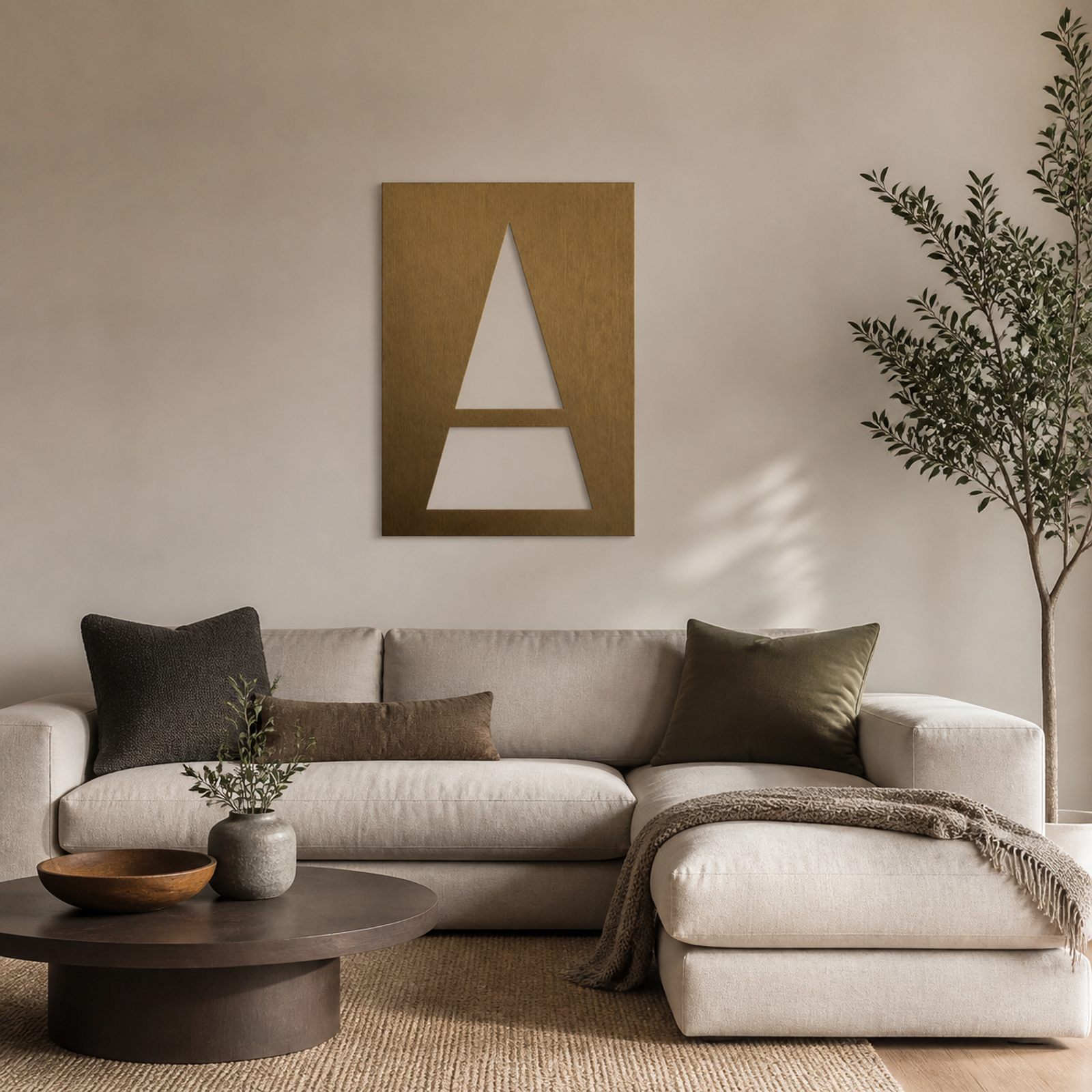 Geometric Tree, Bronze 