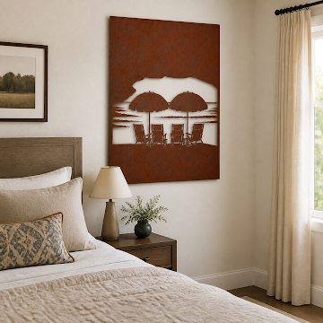 Beach Retreat, Rust Patina