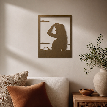 Window Silhouette, Bronze 