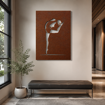 Silhouette Dancer, Rust Patina