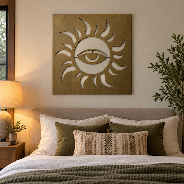 Sun Face, Bronze 