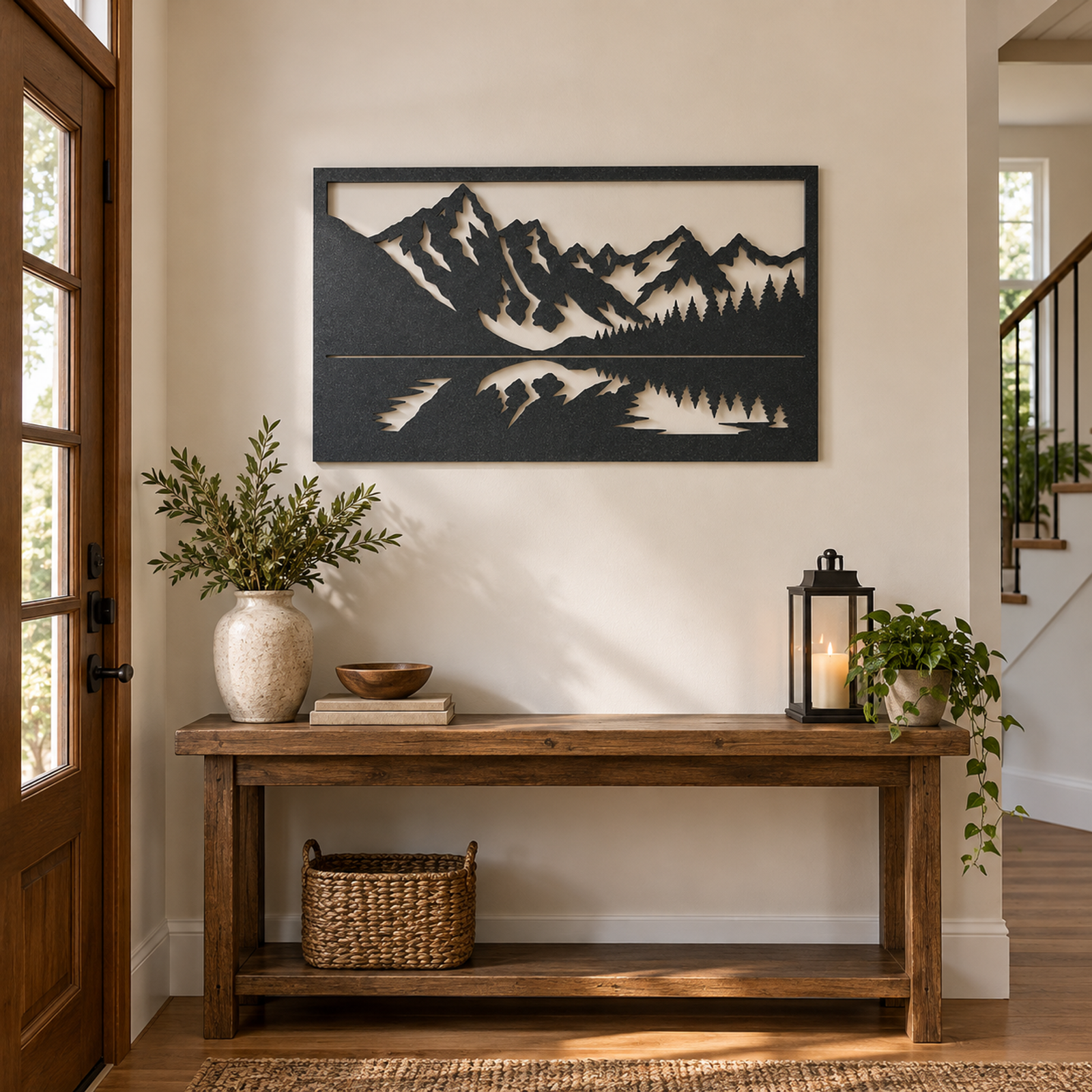 Black Mountain Lake, Black 