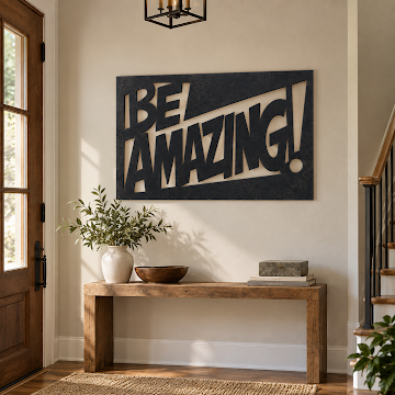 Be Amazing Statement, Black