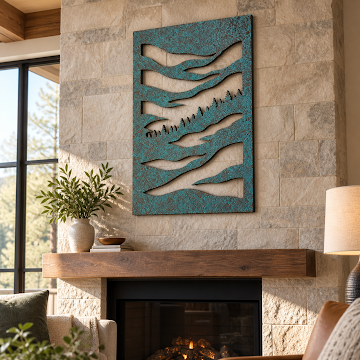 Turquoise Forest, Verdigris Patina