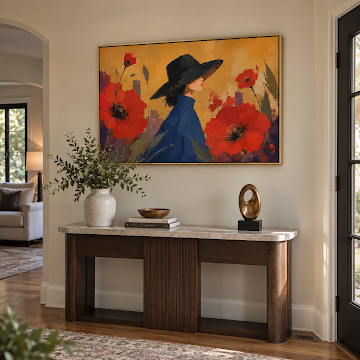Poppy Elegance Portrait product